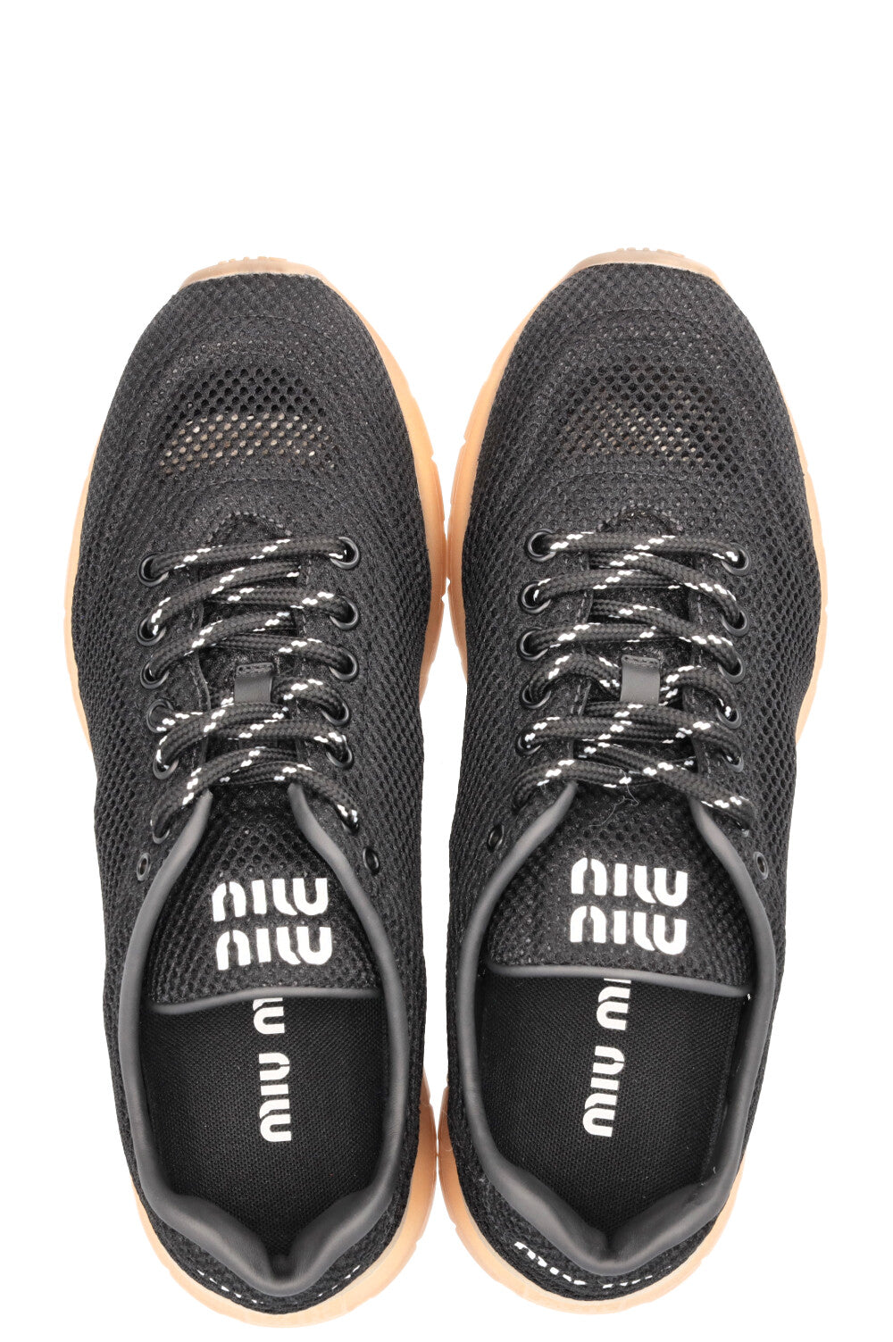 MIUMIU Sneakers Mesh Black
