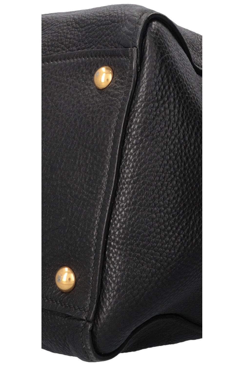 Sac cabas à clous MIU MIU en cuir noir