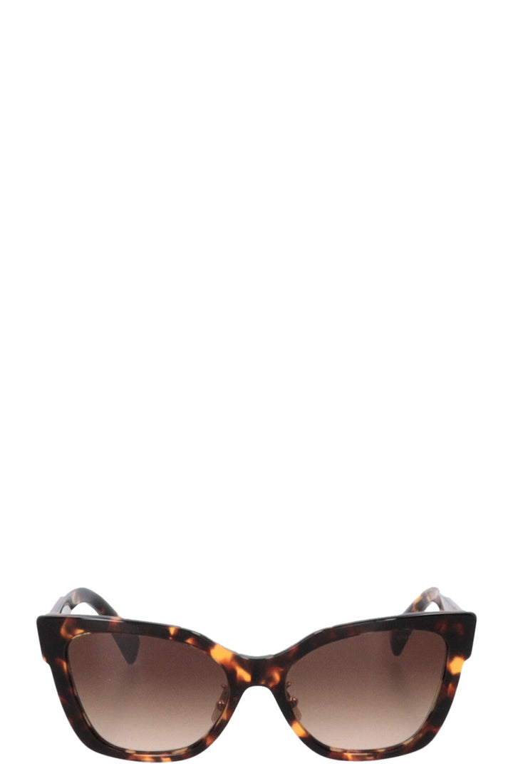 MIU MIU Lunettes de Soleil Marron Écaille de Tortue SMU02Z