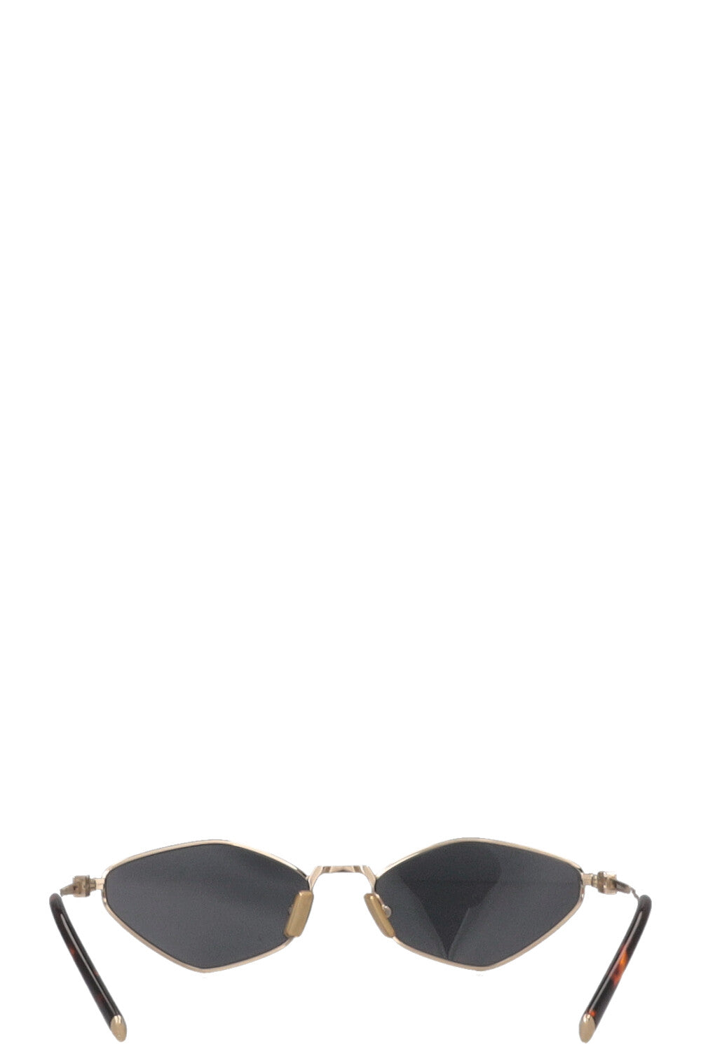 MIU MIU Lunettes de soleil dorées SMU56Z
