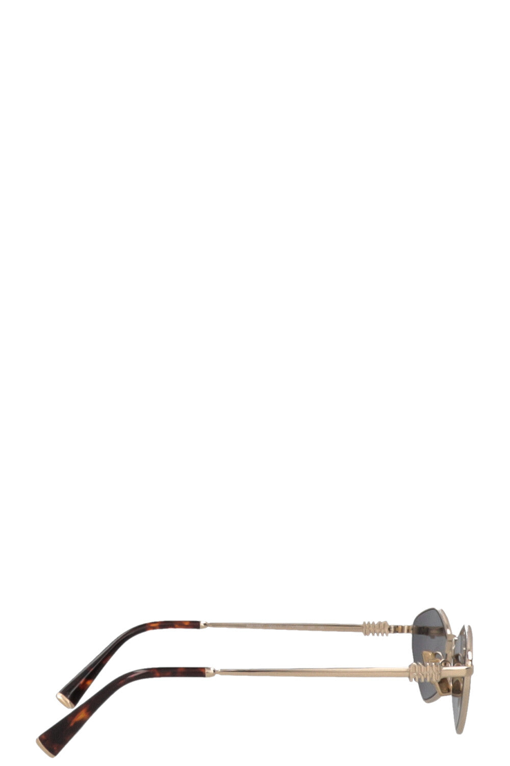 MIU MIU Lunettes de soleil dorées SMU56Z