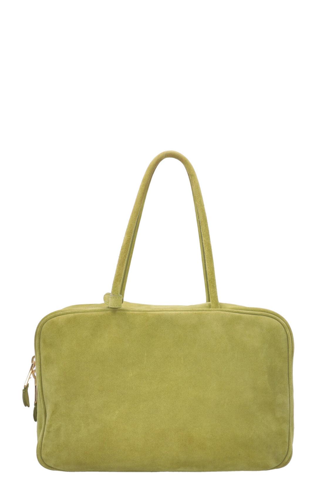 MIU MIU Beau Bag Large Suede Lime
