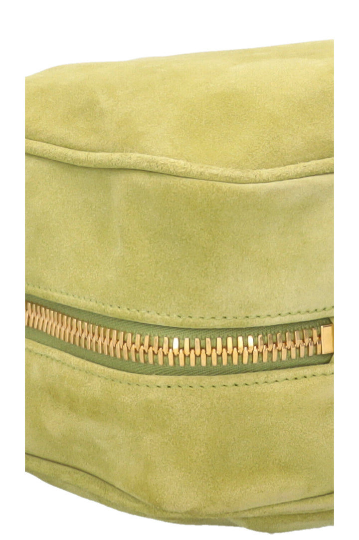MIU MIU Beau Bag Large Suede Lime