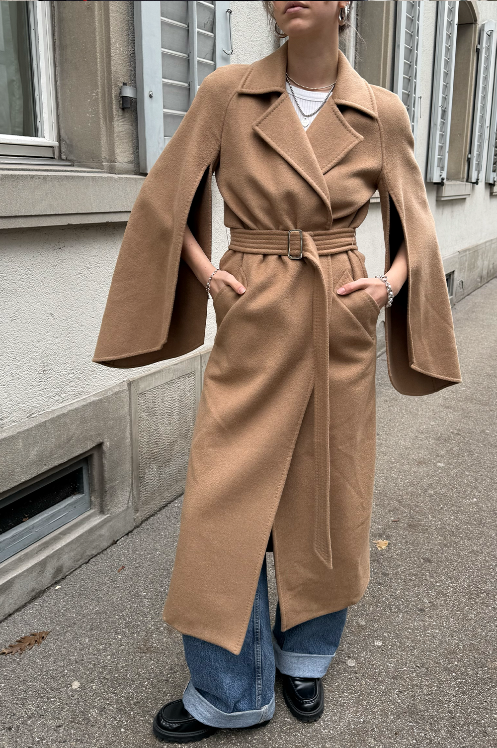 MAX MARA Belted Coat Camel Beige – REAWAKE