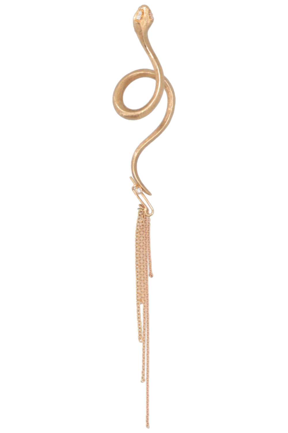 OLE LYNGGAARD Boucle d'oreille Serpents
