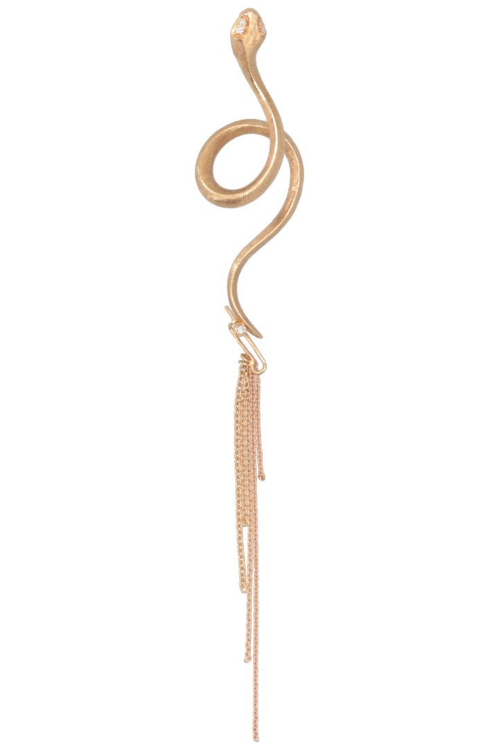 OLE LYNGGAARD Boucle d'oreille Serpents