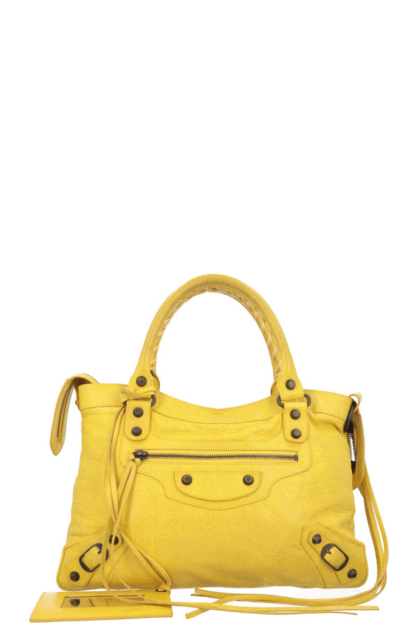 BALENCIAGA Le City Bag Small Yellow