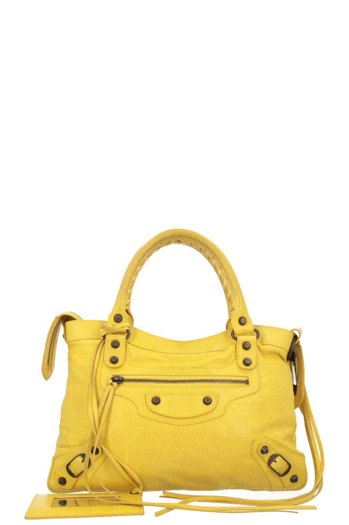 BALENCIAGA Le City Bag Small Yellow