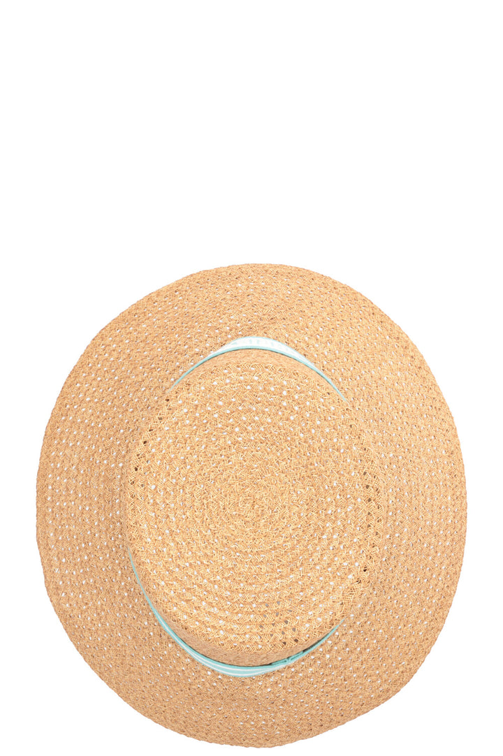 CHRISTIAN DIOR D-Bobby Large Trim Hat Turquoise