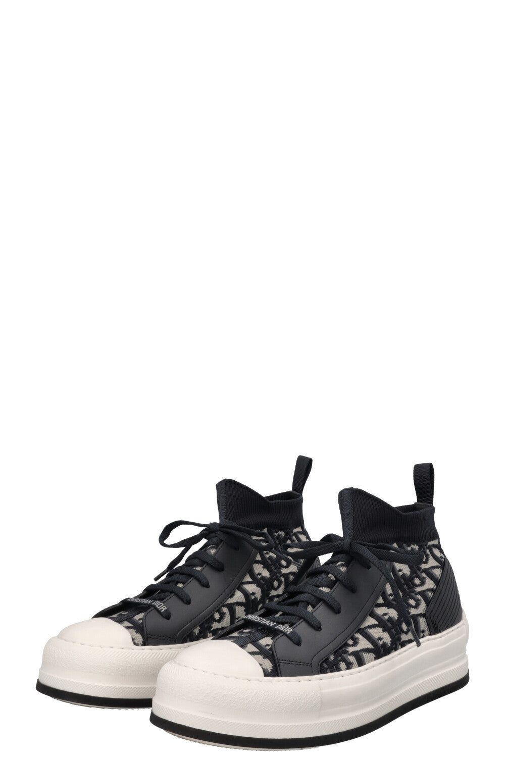 CHRISTIAN DIOR Walk'N'Dior High Top Sneaker Blue