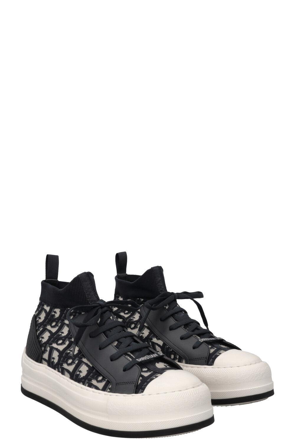 CHRISTIAN DIOR Walk'N'Dior High Top Sneaker Blue