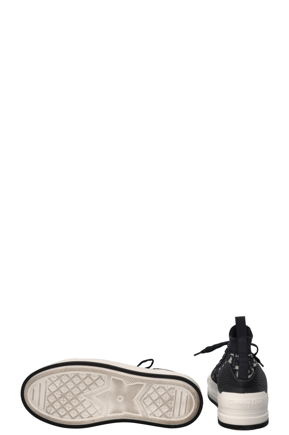 CHRISTIAN DIOR Walk'N'Dior High Top Sneaker Blue