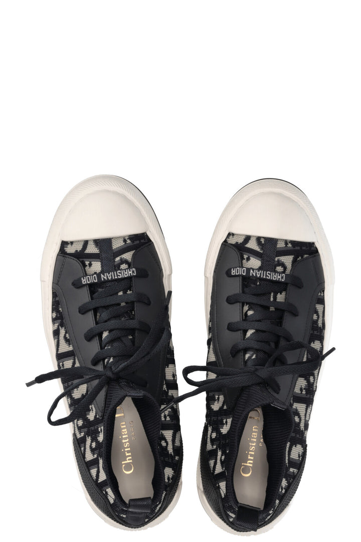 CHRISTIAN DIOR Walk'N'Dior High Top Sneaker Blue