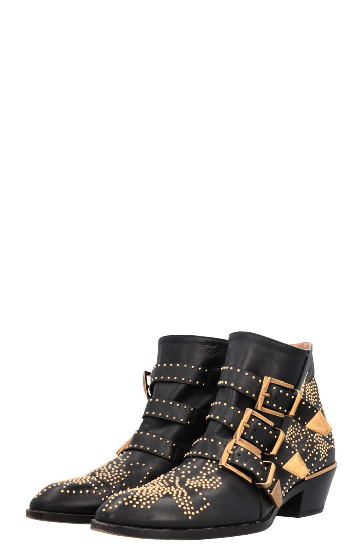 CHLOÉ Susanna Ankle Boots Black