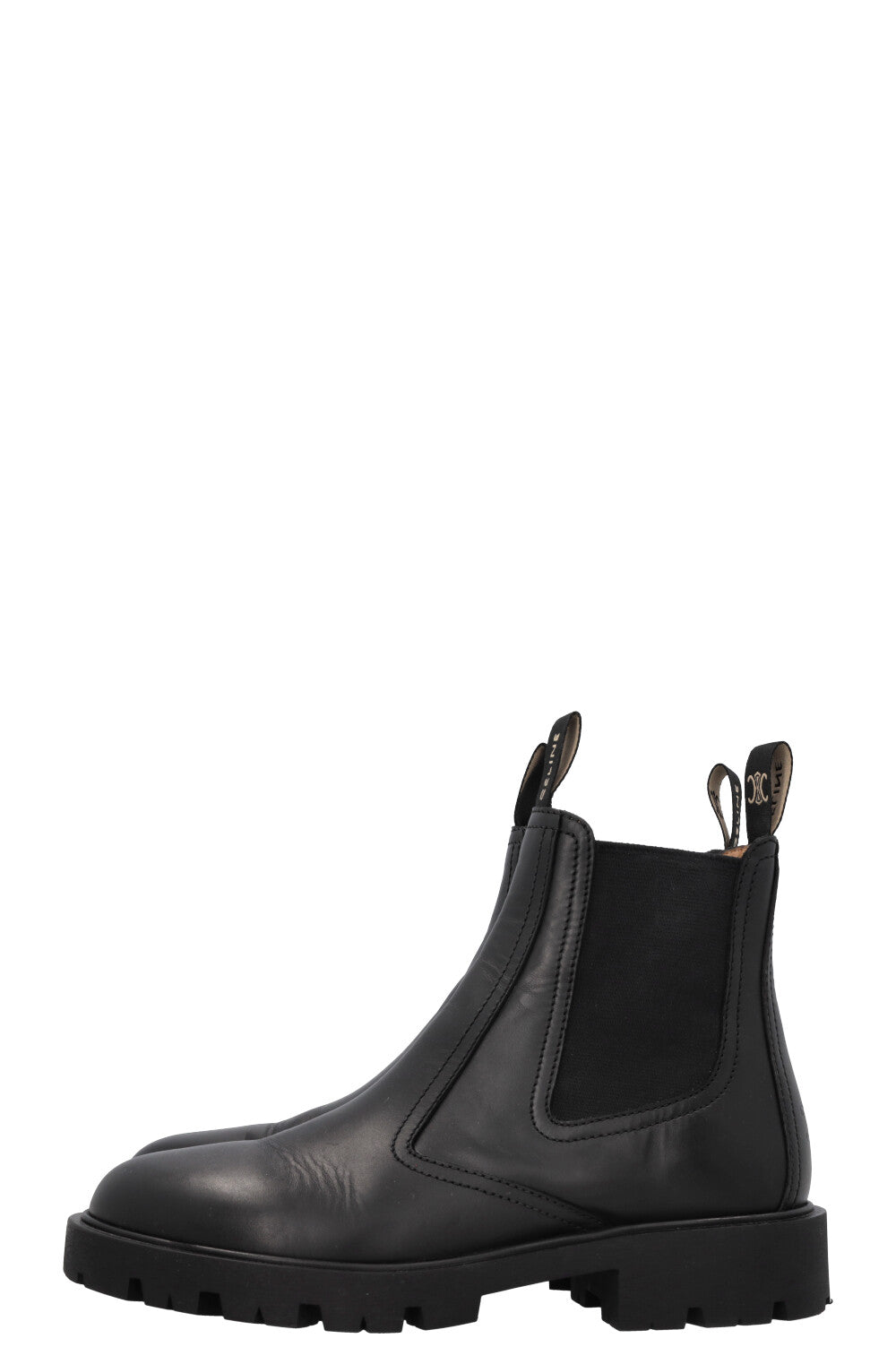 CELINE Margaret Chelsea Ankle Boots Black
