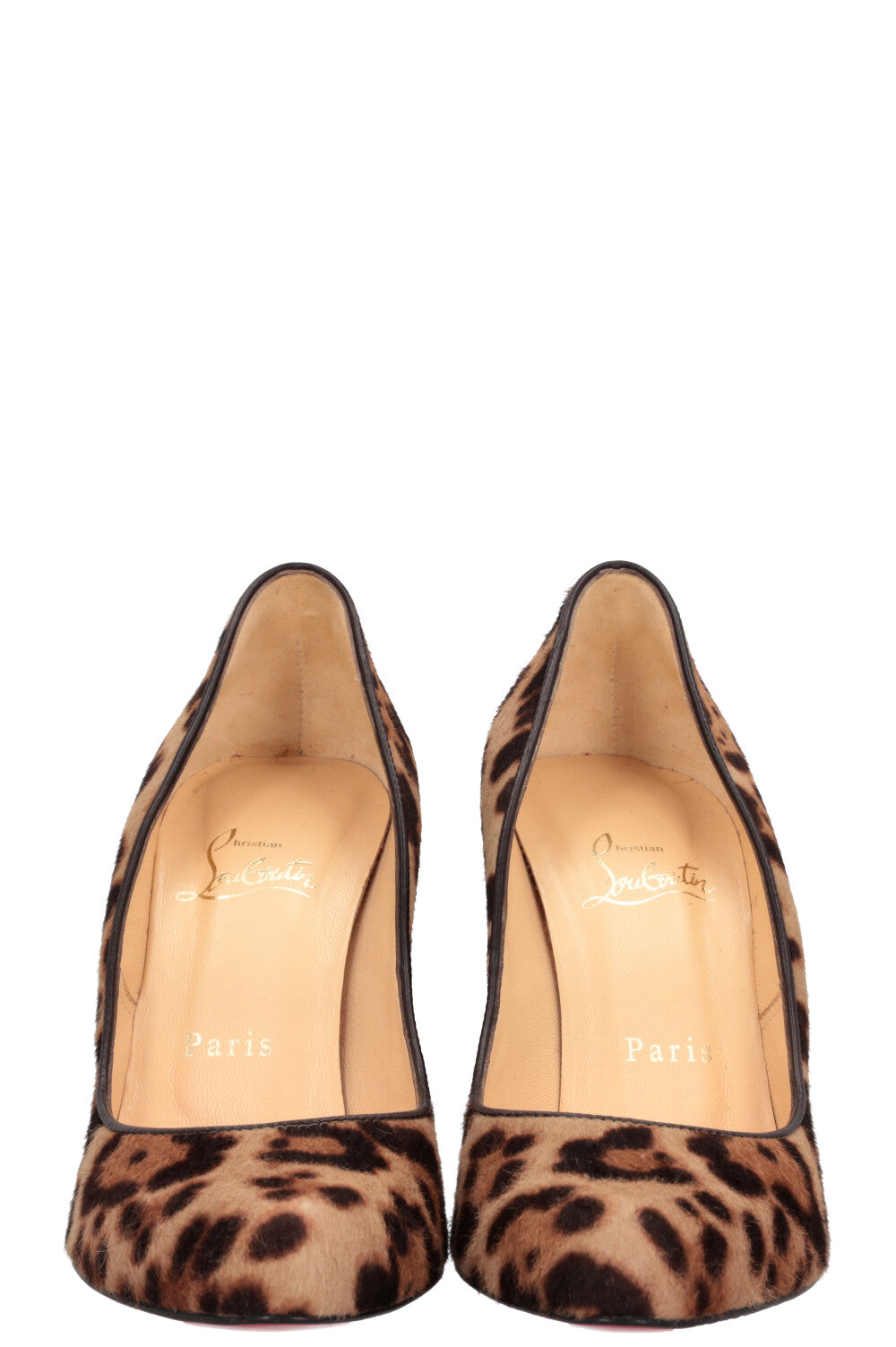 CHRISTIAN LOUBOUTIN Calf Hair Cheetah Heels