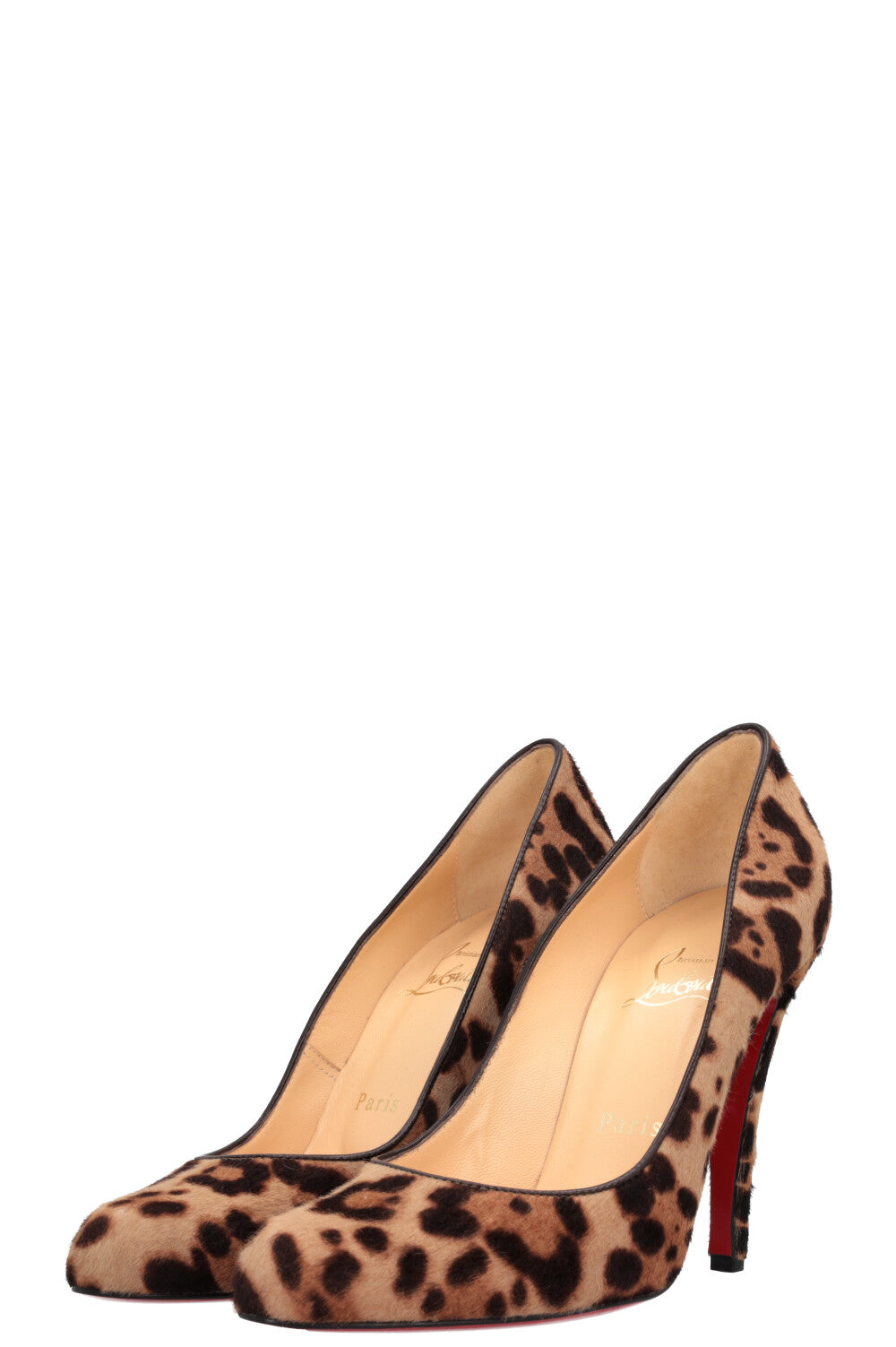 CHRISTIAN LOUBOUTIN Calf Hair Cheetah Heels