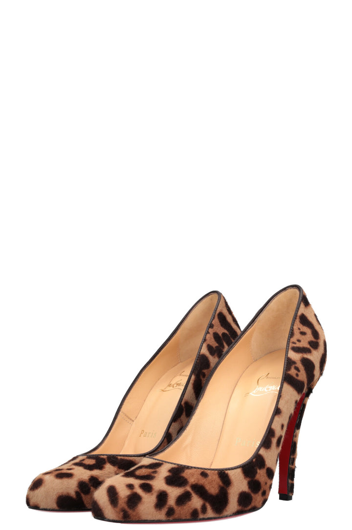 CHRISTIAN LOUBOUTIN Calf Hair Cheetah Heels