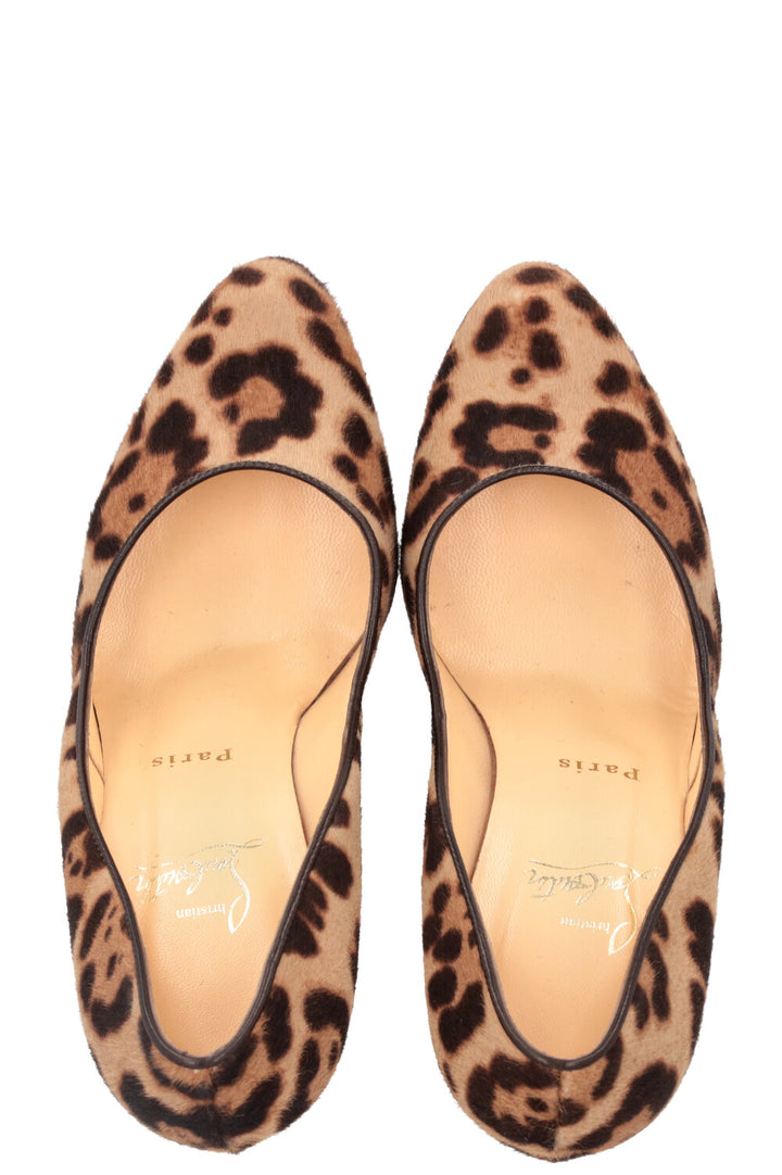 CHRISTIAN LOUBOUTIN Calf Hair Cheetah Heels