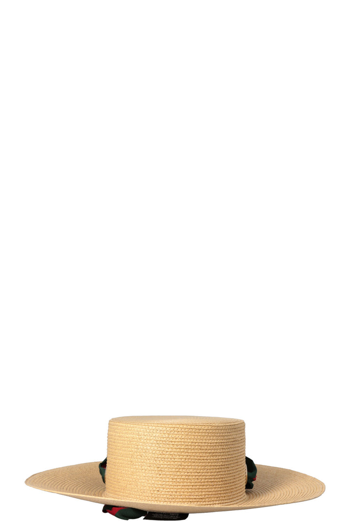 GUCCI Raffia Web Hat