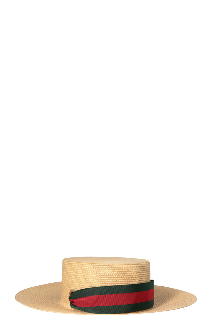 GUCCI Raffia Web Hat