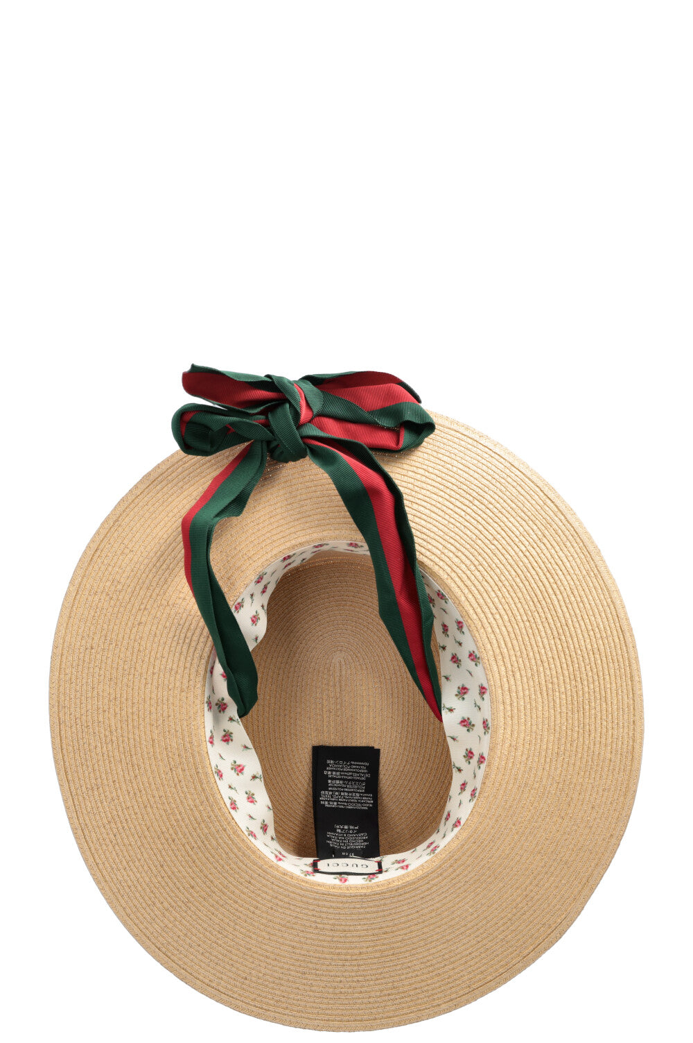 GUCCI Raffia Web Hat