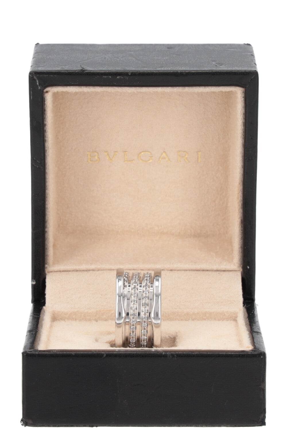 BVLGARI B.Zero1 Ring White Gold Diamonds