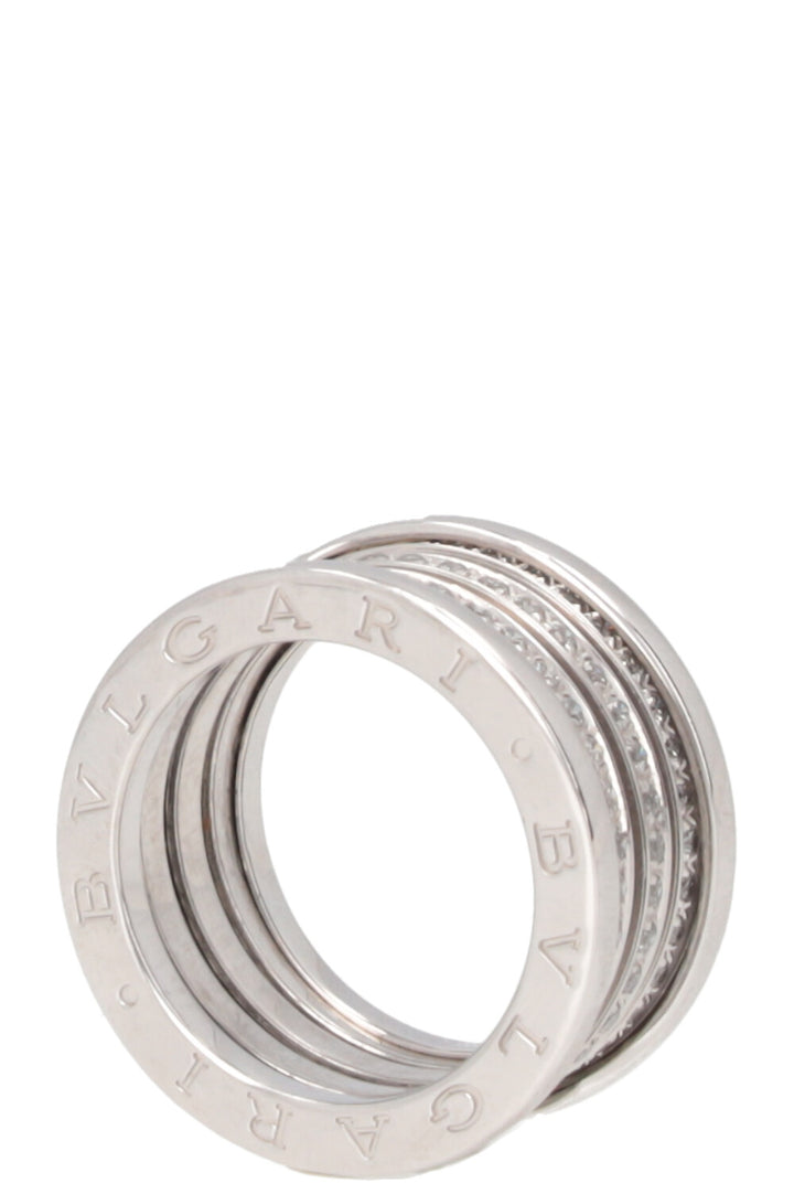 BVLGARI B.Zero1 Ring White Gold Diamonds