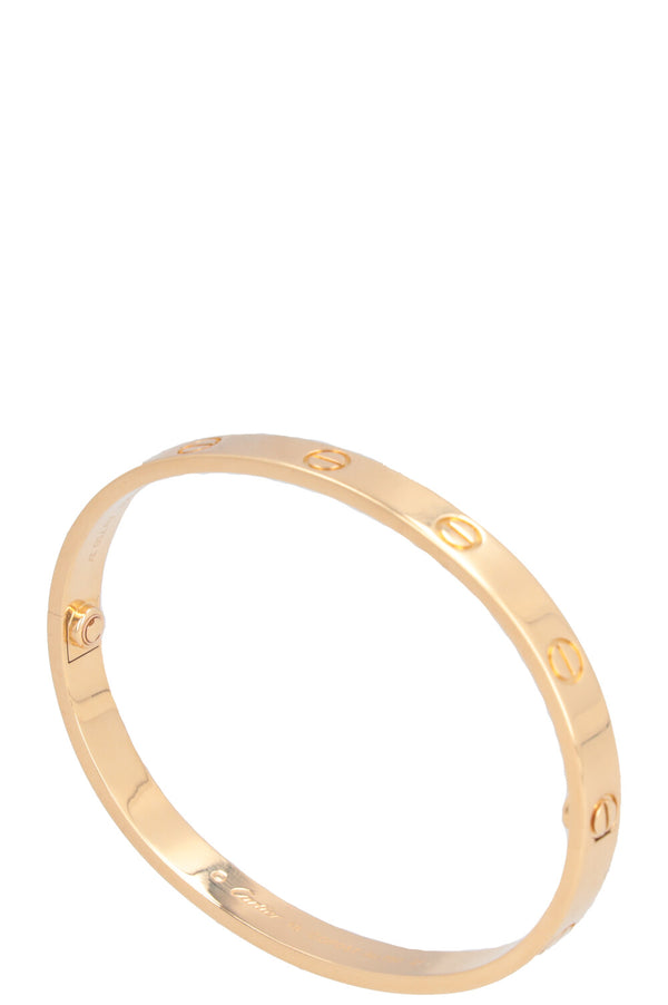 CARTIER Classic Love Bracelet 18k Yellow Gold