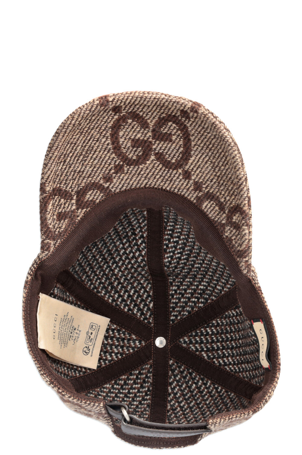 GUCCI GG Cap Brown