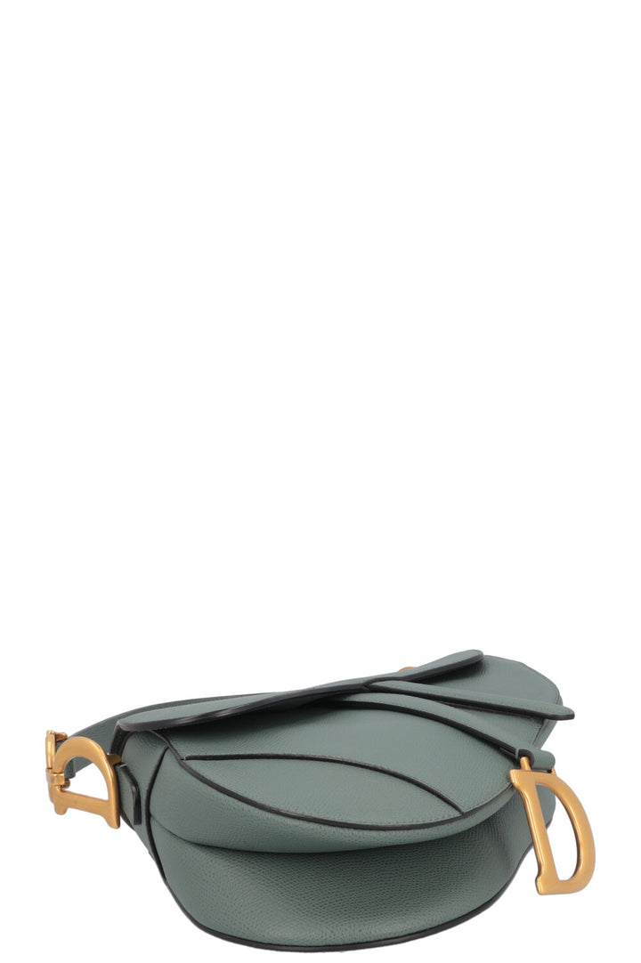 CHRISTIAN DIOR Sac Saddle Cuir Sauge
