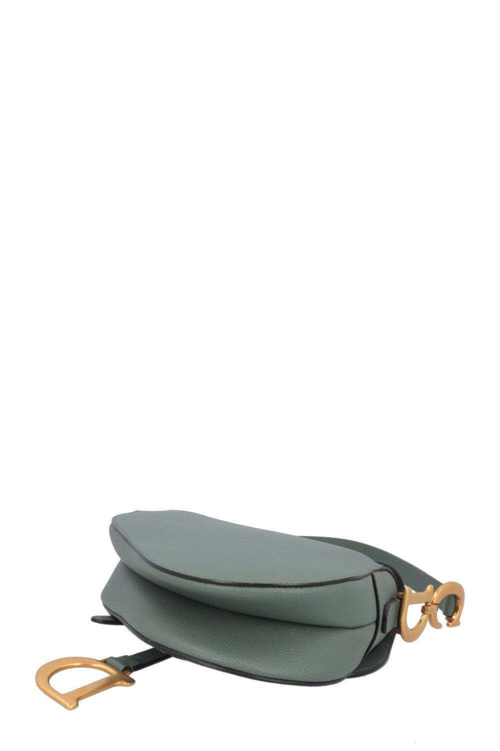 CHRISTIAN DIOR Sac Saddle Cuir Sauge