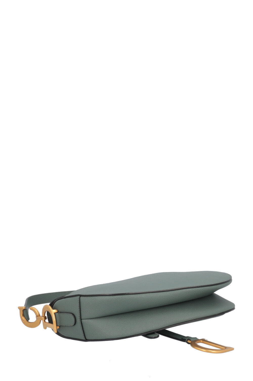 CHRISTIAN DIOR Sac Saddle Cuir Sauge