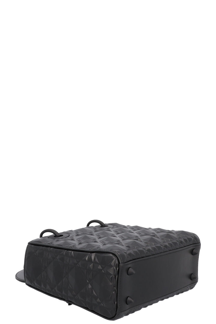 CHRISTIAN DIOR Petit sac Lady Dior Mon ABCDior Noir