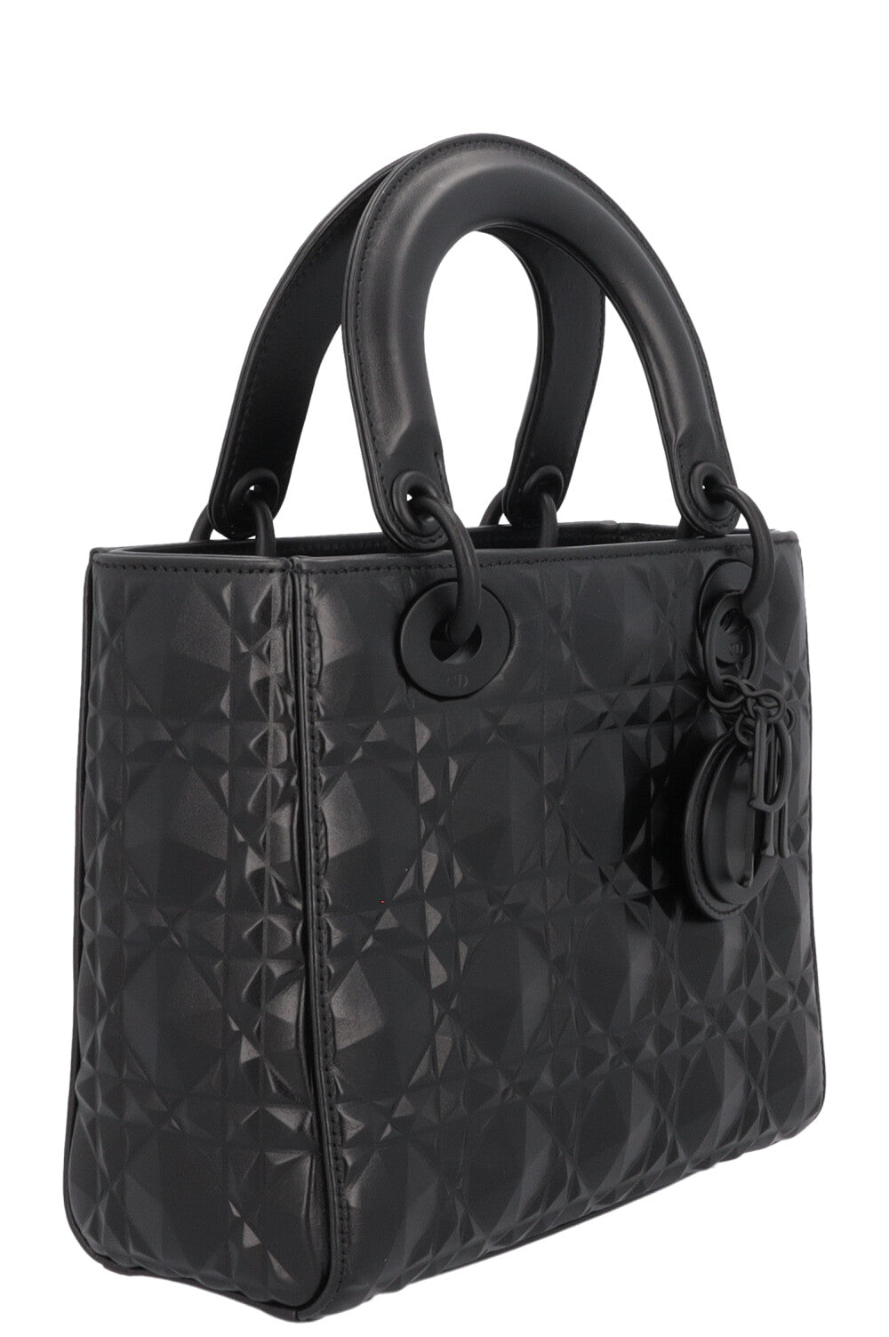 CHRISTIAN DIOR Petit sac Lady Dior Mon ABCDior Noir