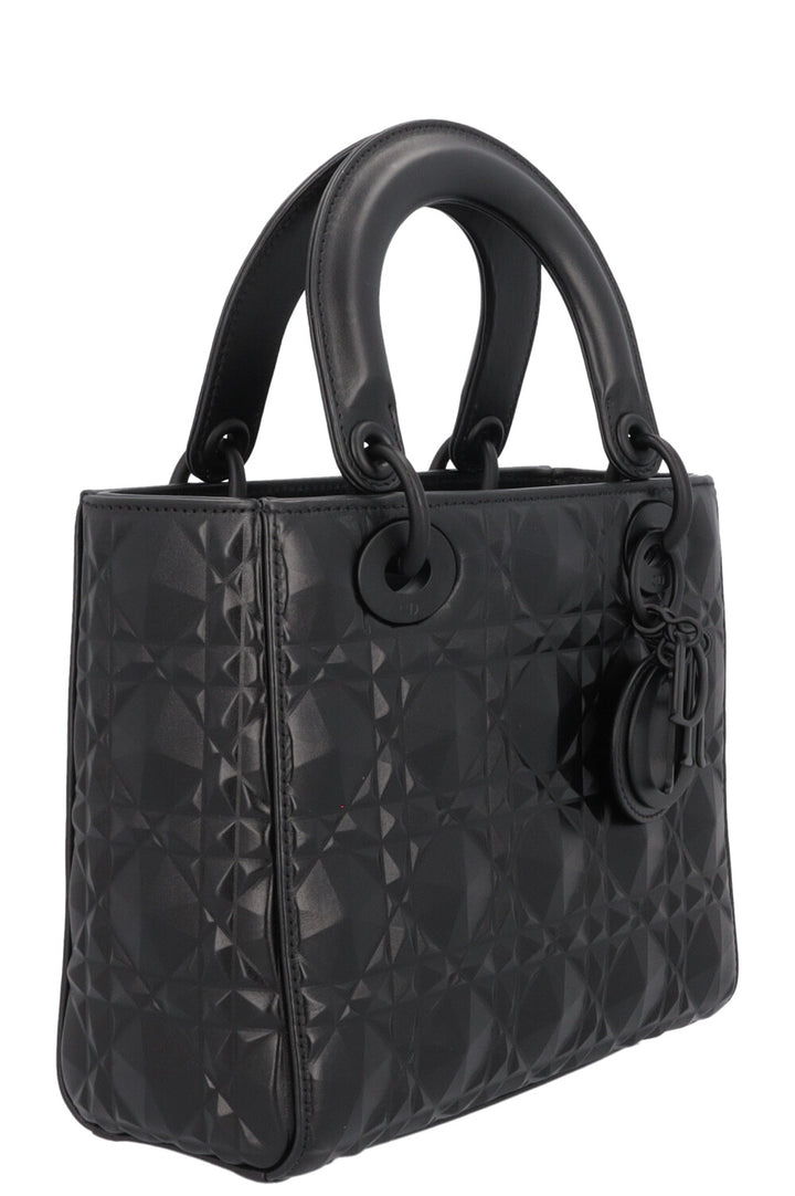 CHRISTIAN DIOR Petit sac Lady Dior Mon ABCDior Noir