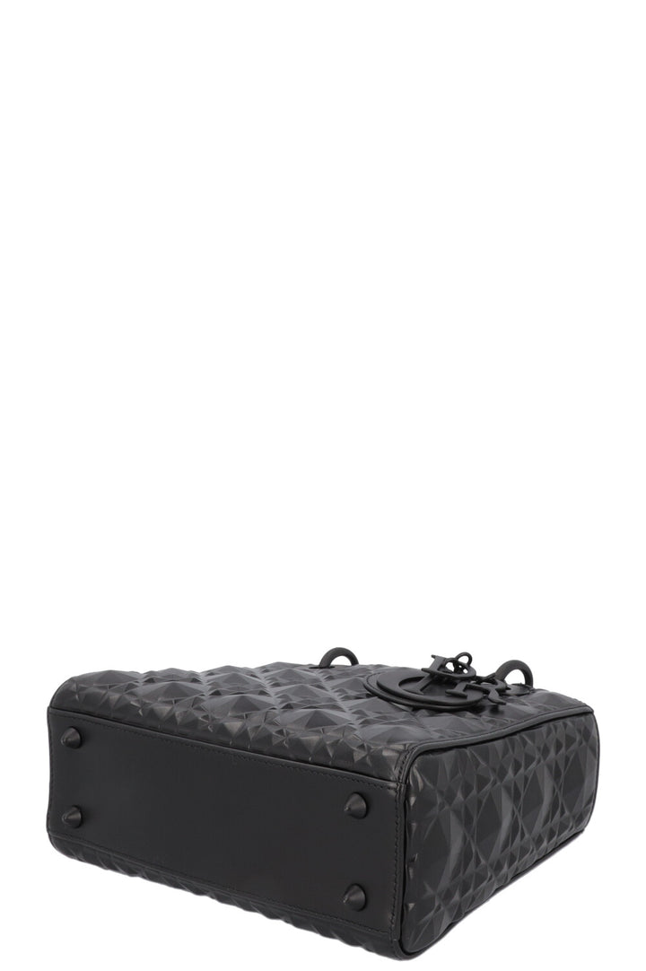 CHRISTIAN DIOR Petit sac Lady Dior Mon ABCDior Noir