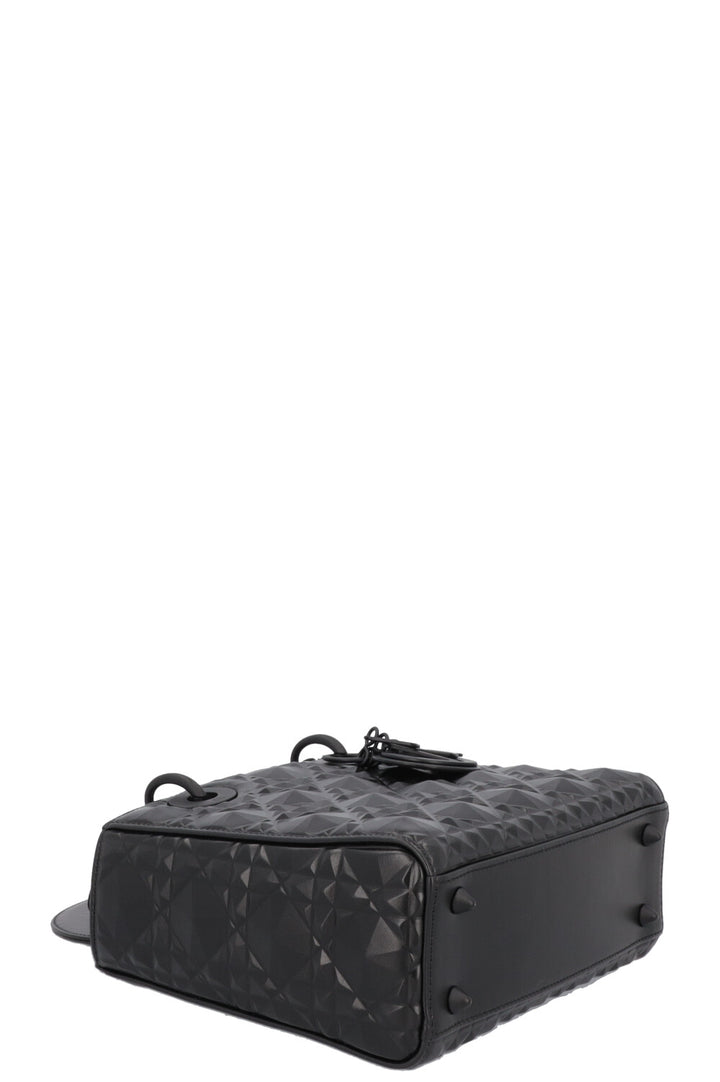 CHRISTIAN DIOR Petit sac Lady Dior Mon ABCDior Noir