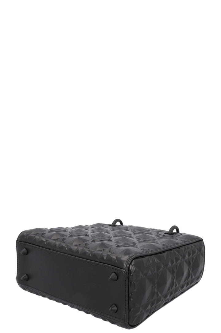 CHRISTIAN DIOR Petit sac Lady Dior Mon ABCDior Noir