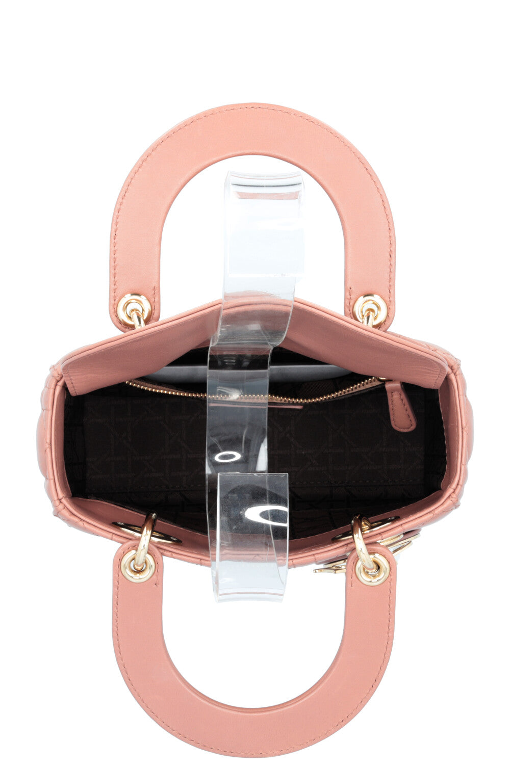 CHRISTIAN DIOR Petit Sac Lady Dior Mon ABCDior Rose