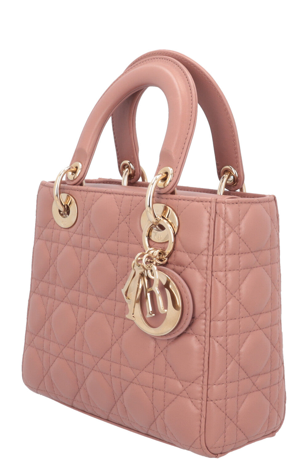CHRISTIAN DIOR Petit Sac Lady Dior Mon ABCDior Rose