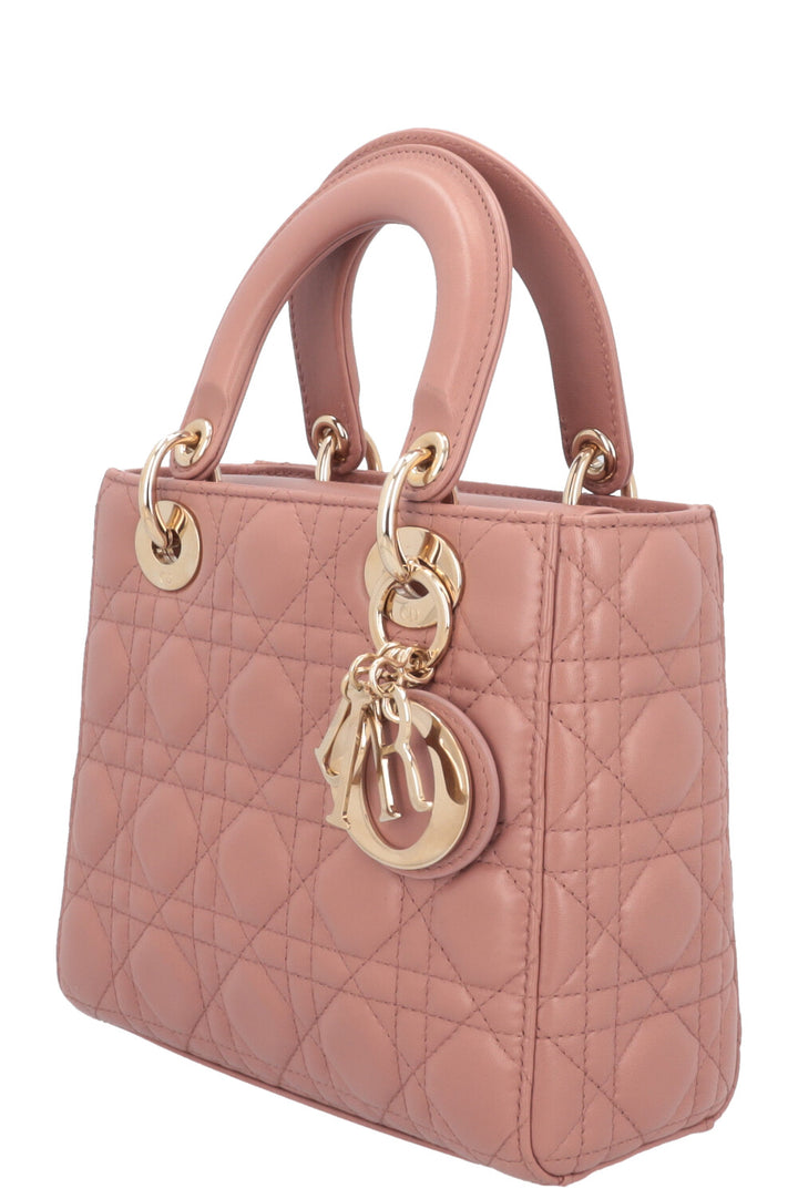CHRISTIAN DIOR Petit Sac Lady Dior Mon ABCDior Rose