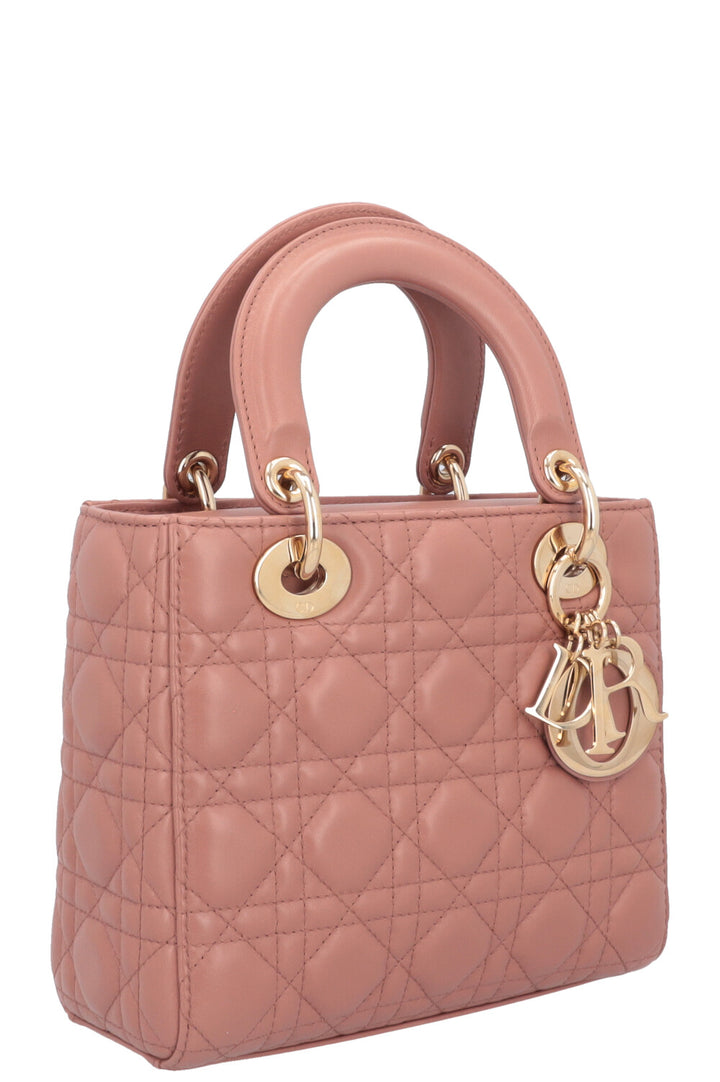 CHRISTIAN DIOR Petit Sac Lady Dior Mon ABCDior Rose