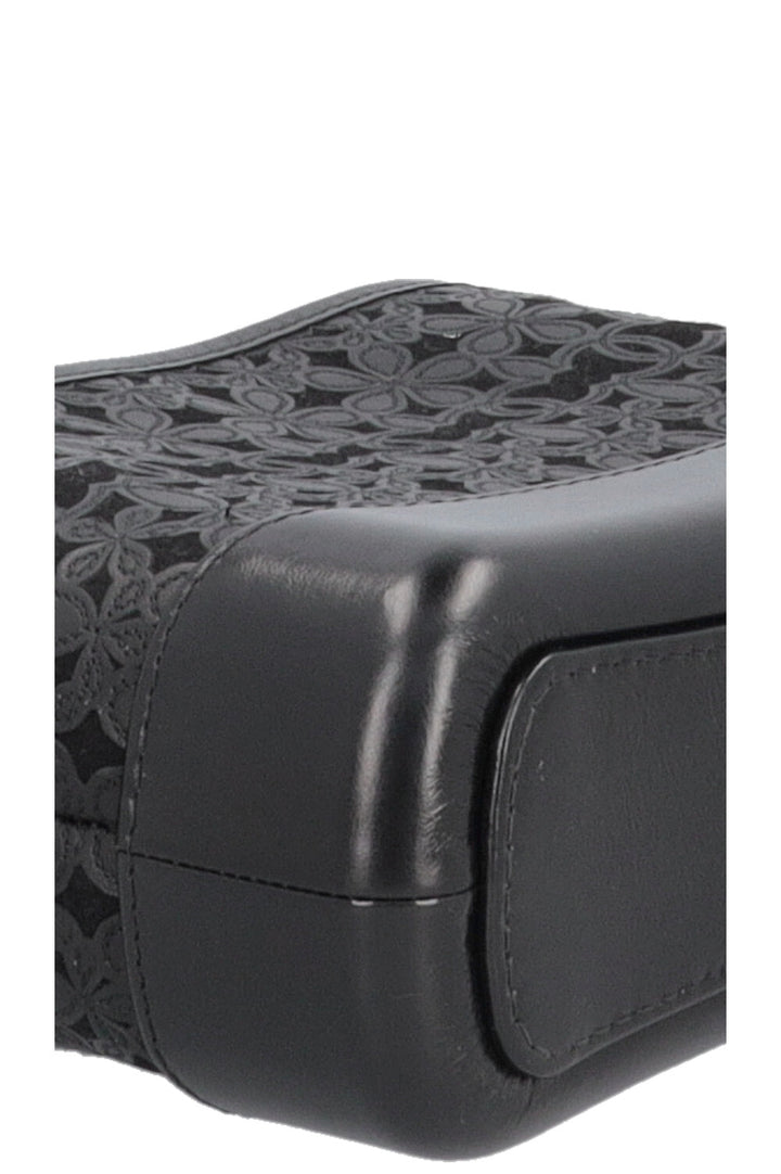 CHANEL 2019 Embroidered Small Gabrielle Black