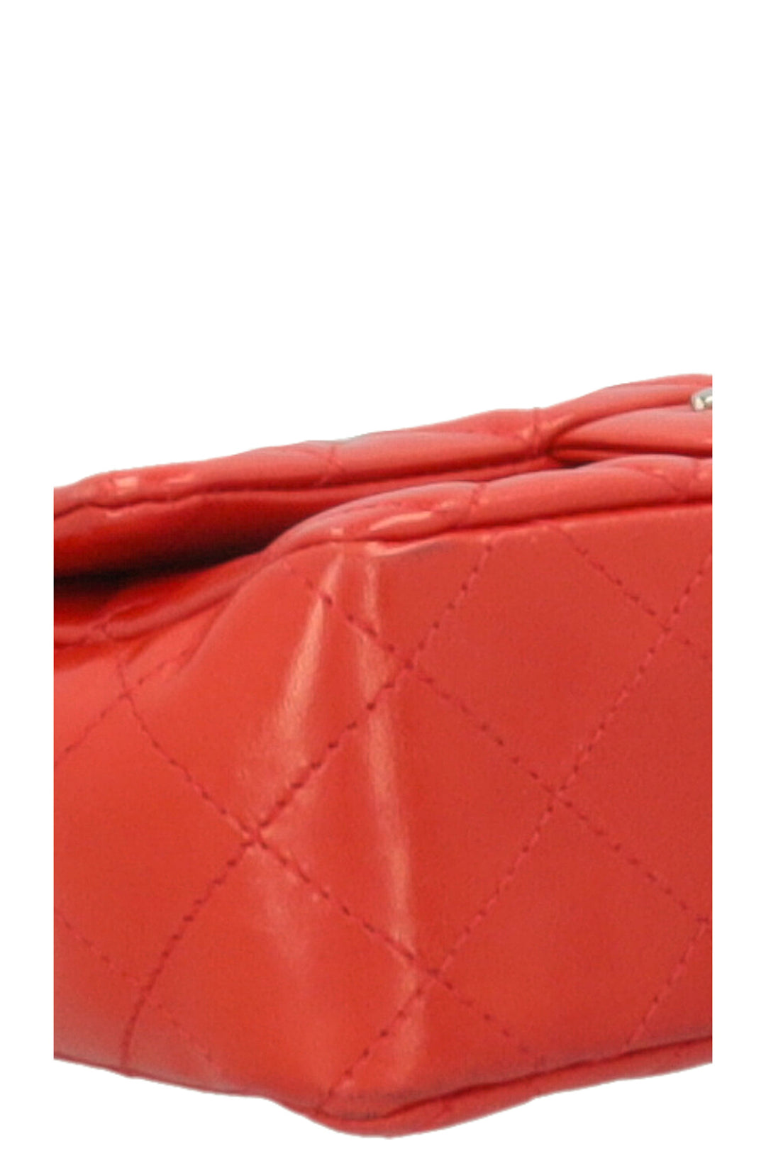 CHANEL Mini Classic Single Flap Bag Red