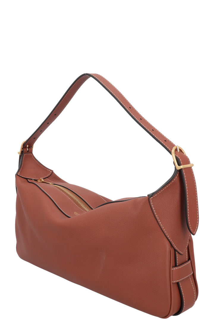 CELINE Sac Romy Moyen Cuir Marron
