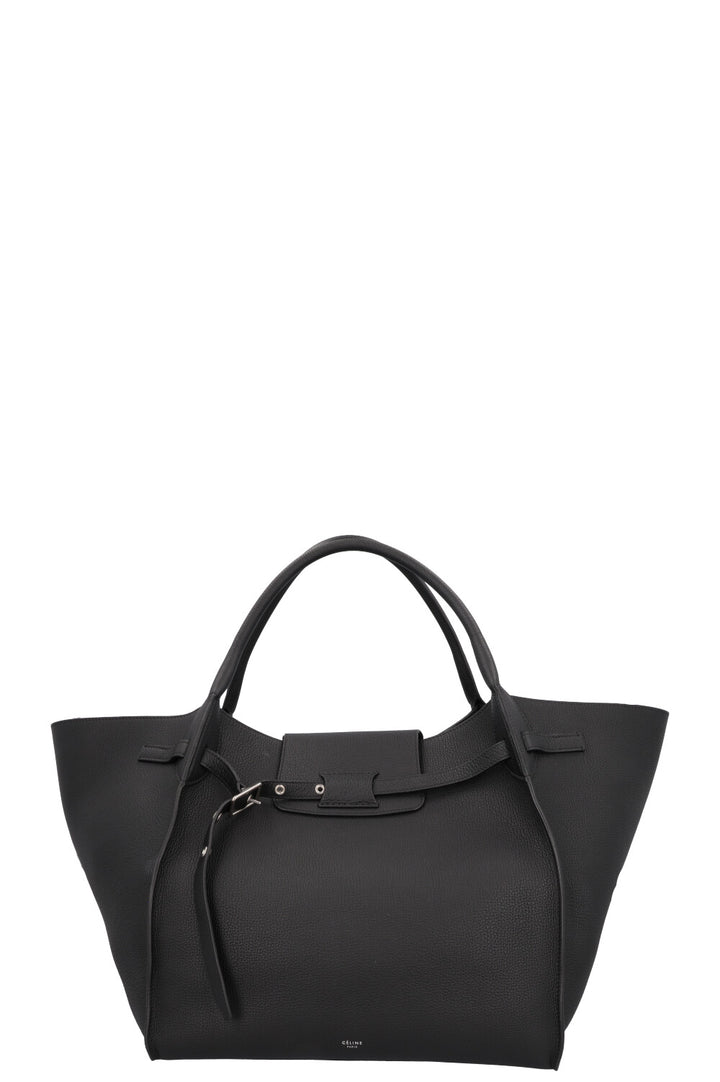 CÉLINE Big Bag Medium Leather Black