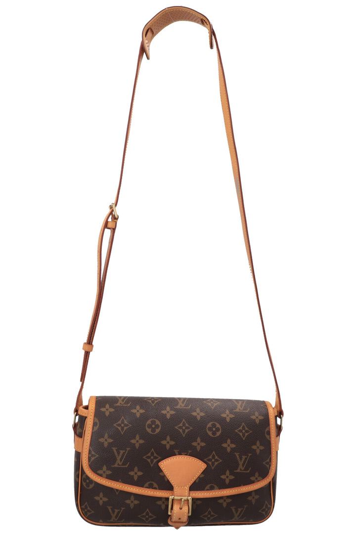 LOUIS VUITTON Sologne Crossbody Bag MNG Canvas