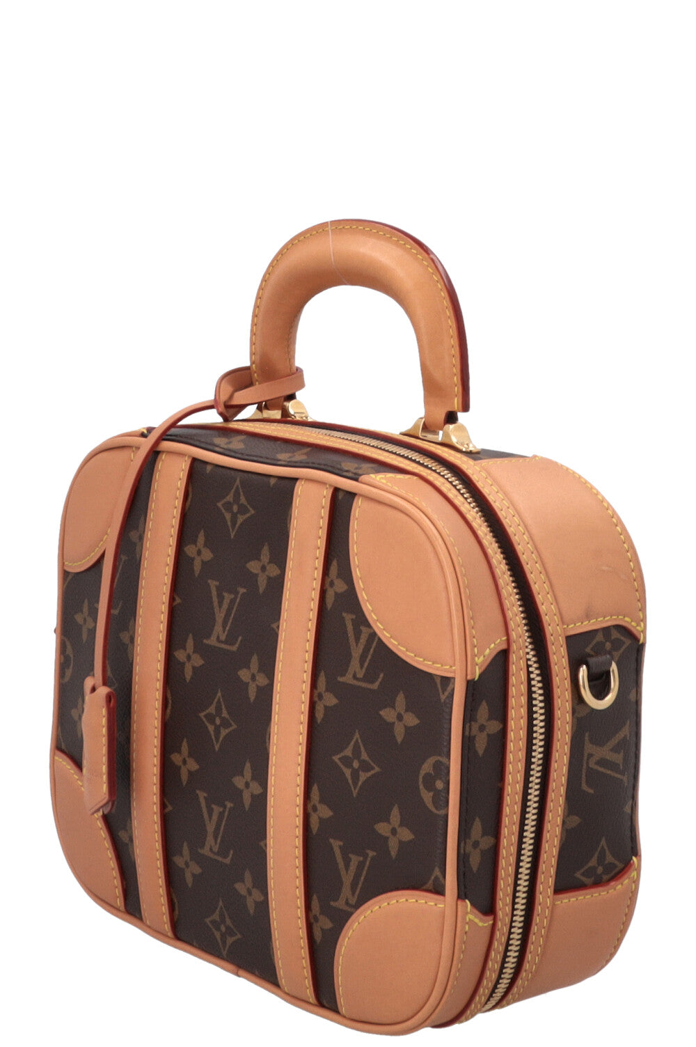 LOUIS VUITTON Valisette PM Crossbody Vanity Case MNG Canvas
