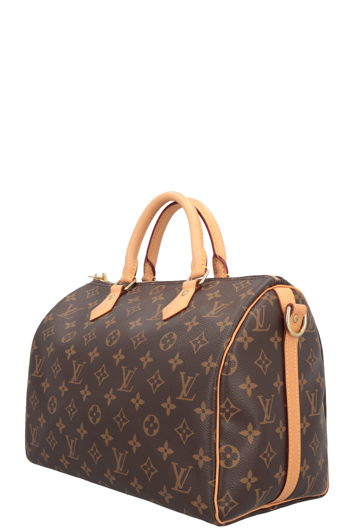 LOUIS VUITTON Speedy 30 Bandoulière MNG Canvas